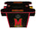 MARYLAND ARCADE CONSOLE TABLE GAME BLACK - UMDAGC100