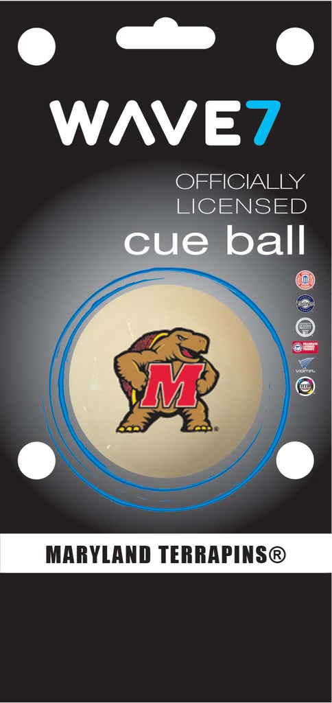 MARYLAND CUE BALL WHITE - UMDBBC200