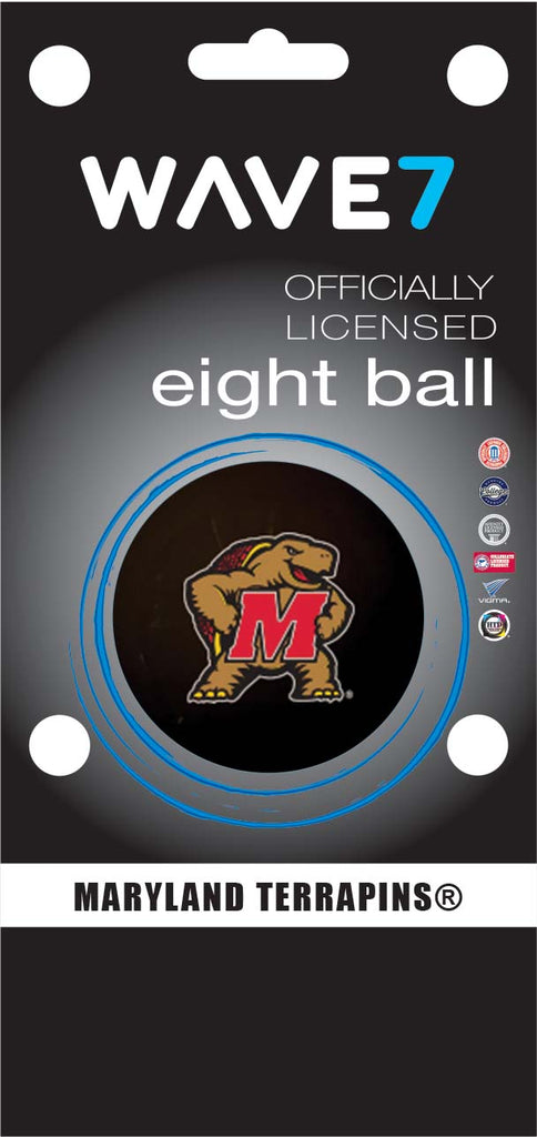 MARYLAND EIGHT BALL BLACK - UMDBBE200