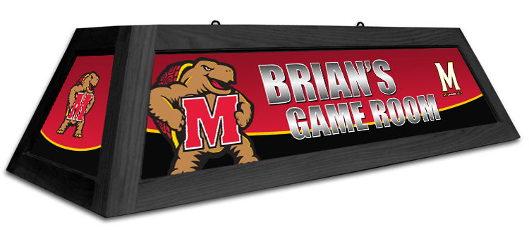 MARYLAND 42'' SPIRIT GAME TABLE LAMP - CUSTOM RED - UMDBSL421C