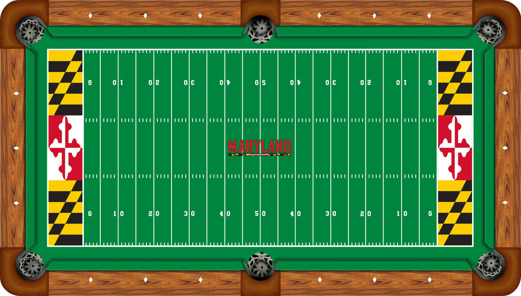 MARYLAND BILLIARD TABLE FELT - RECREATIONAL GRIDIRON - UMDBTF000-8R