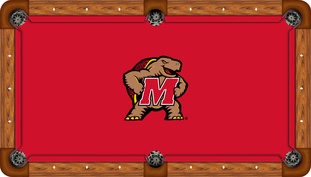 MARYLAND BILLIARD TABLE FELT - RECREATIONAL RED - UMDBTF201-9R