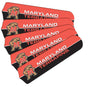 MARYLAND FAN BLADE SET RED/BLACK - UMDFBL100-52