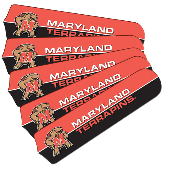 MARYLAND FAN BLADE SET RED/BLACK - UMDFBL100-52