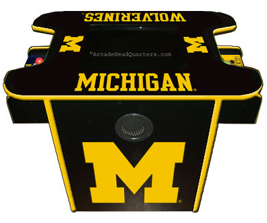 MICHIGAN ARCADE CONSOLE TABLE GAME BLACK - UMIAGC100