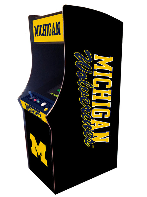 MICHIGAN ARCADE UPRIGHT GAME BLACK - UMIAGU100