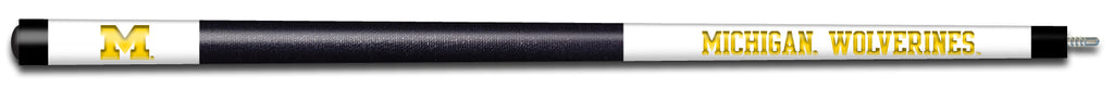 MICHIGAN ENGRAVED BILLIARD CUE WHITE / MAIZE - UMIBCE102