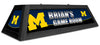 MICHIGAN    42'' SPIRIT GAME TABLE LAMP - CUSTOM BLUE - UMIBSL421C
