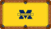 MICHIGAN BILLIARD TABLE FELT - RECREATIONAL MAIZE - UMIBTF102-8R