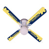MICHIGAN CEILING FAN - 42'' BLUE/MAIZE - UMIFAN100-42