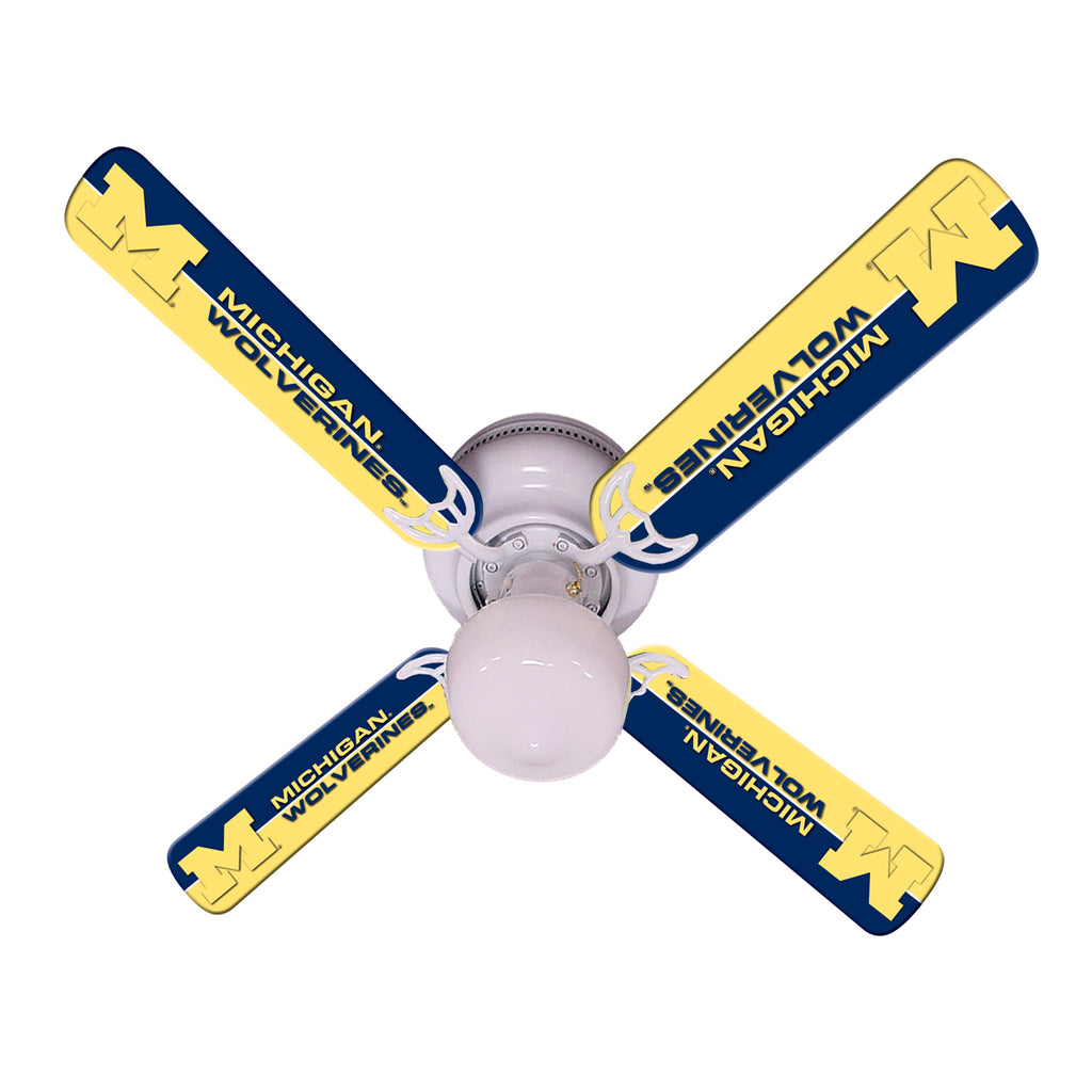 MICHIGAN CEILING FAN - 42'' BLUE/MAIZE - UMIFAN100-42
