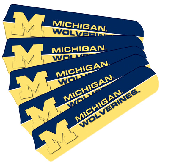 MICHIGAN FAN BLADE SET BLUE/MAIZE - UMIFBL100-42