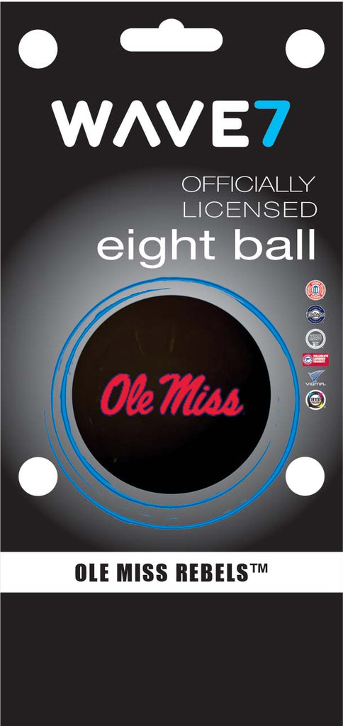 MISSISSIPPI   EIGHT BALL BLACK - UMSBBE100