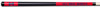 MISSISSIPPI COLOR ENGRAVED BILLIARD CUE BLUE / RED - UMSBCE912