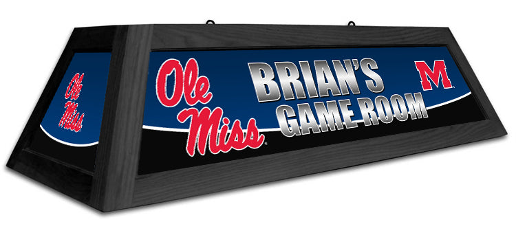 MISSISSIPPI 42'' SPIRIT GAME TABLE LAMP - CUSTOM NAVY BLUE - UMSBSL421C