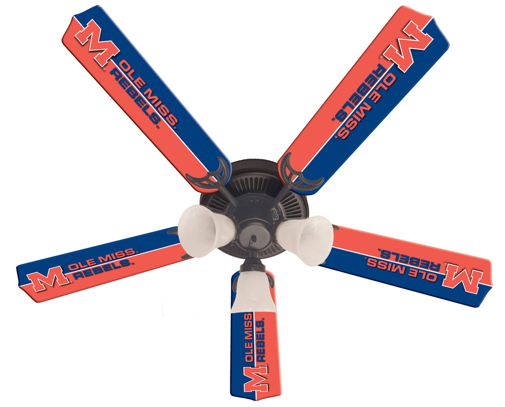 MISSISSIPPI   CEILING FAN - 52'' BLUE/RED - UMSFAN100-52
