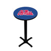 MISSISSIPPI   PEDESTAL PUB TABLE NAVY BLUE - UMSPTB131