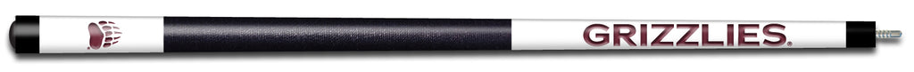 MONTANA ENGRAVED BILLIARD CUE WHITE / MAROON - UMTBCE101