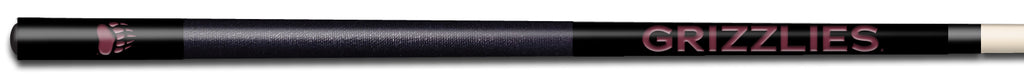MONTANA COLOR ENGRAVED BILLIARD CUE MAROON / BLACK - UMTBCE914