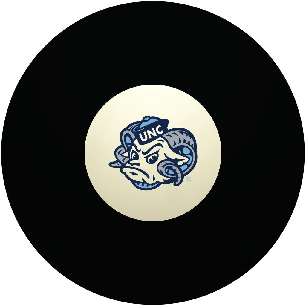 NORTH CAROLINA EIGHT BALL BLACK - UNCBBE600X