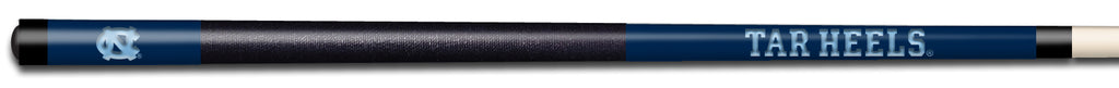 NORTH CAROLINA COLOR ENGRAVED BILLIARD CUE CAROLINA BLUE / NAVY - UNCBCE912