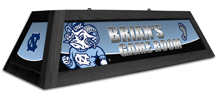 NORTH CAROLINA 42'' SPIRIT GAME TABLE LAMP - CUSTOM CAROLINA BLUE - UNCBSL421C