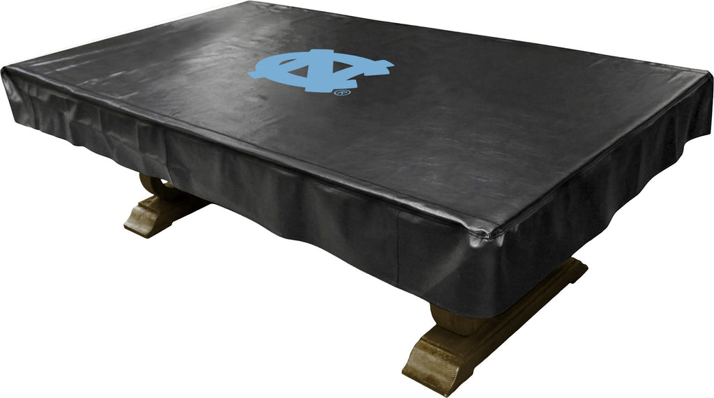 NORTH CAROLINA BILLIARD TABLE COVER BLACK - UNCBTC100ST-8