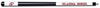 OKLAHOMA ENGRAVED BILLIARD CUE WHITE / CRIMSON - UOKBCE101