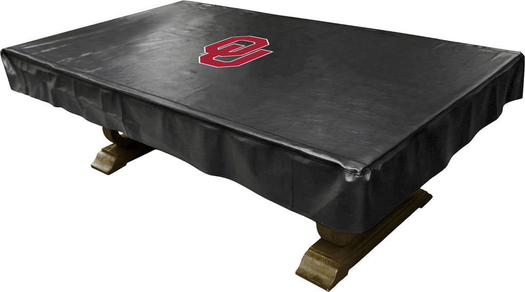 OKLAHOMA BILLIARD TABLE COVER BLACK - UOKBTC200ST-9