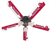 OKLAHOMA CEILING FAN - 52'' CRIMSON/WHITE - UOKFAN100-52