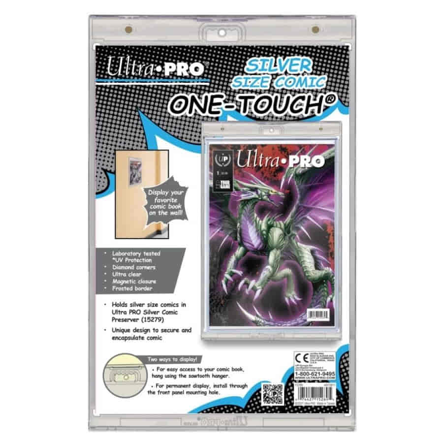 Comics And Art - Ultra Pro: Silver Size Comic Holder Uv One-Touch