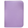 Up Vivid - Ultra Pro: Vivid Collection: 4-Pocket Zippered Pro-Binder: Purple