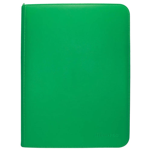 Up Vivid - Ultra Pro: Vivid Collection: 9-Pocket Zippered Pro-Binder: Green