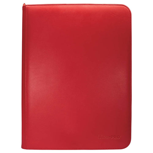 Up Vivid - Ultra Pro: Vivid Collection: 9-Pocket Zippered Pro-Binder: Red