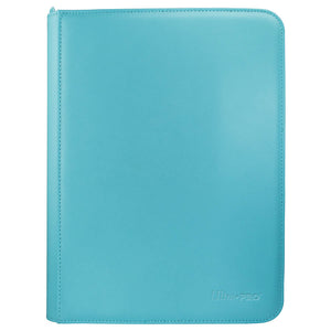 Up Vivid - Ultra Pro: Vivid Collection: 9-Pocket Zippered Pro-Binder: Light Blue