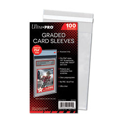 Ultra Pro: Soft Sleeve: Psa Graded Card Sleeves Resealable (100Ct)
