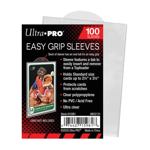 Graded - Ultra Pro: Easy Grip Sleeves (2.5 Inch X 3.5 Inch)