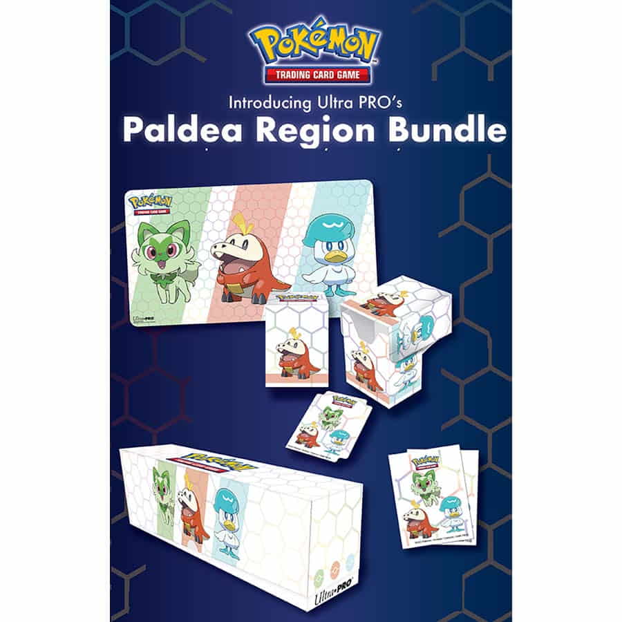 Ultra Pro: Pokemon: Paldea Region Accessories Bundle