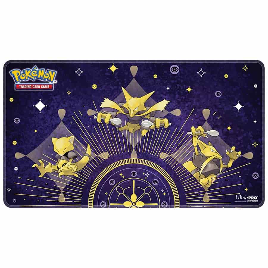 Ultra Pro: Pokemon: White Stitched Playmat: Abra Evolutions