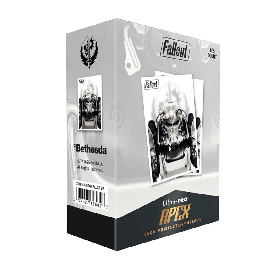 Ultra Pro: Fallout: Brotherhood Of Steel 105Ct Apex Deck Protector Sleeves