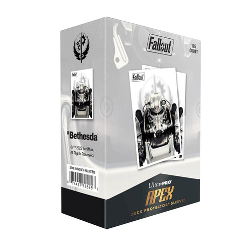 Ultra Pro: Fallout: Brotherhood Of Steel 105Ct Apex Deck Protector Sleeves