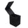 Ultra Pro: Patchcraft: Alcove Flip Deck Box: Black Pre-Order