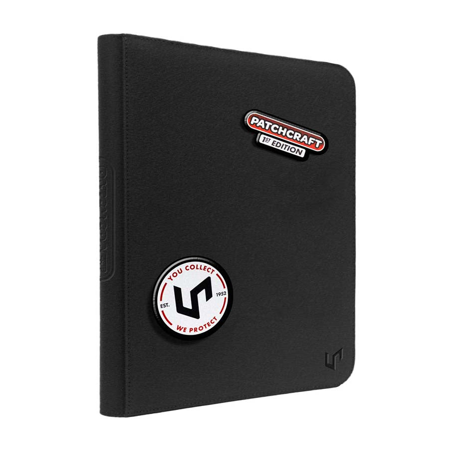 Ultra Pro: Patchcraft: Zippered 9-Pocket Pro-Binder: Black Pre-Order
