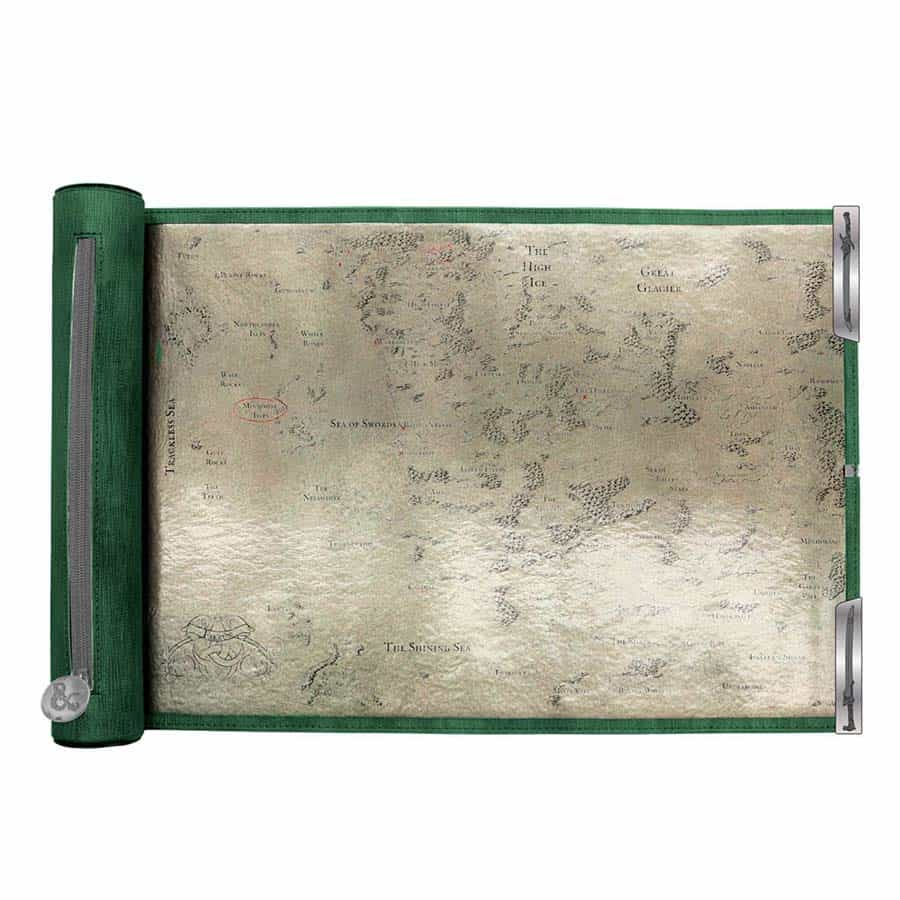 Ultra Pro -  Dungeons And Dragons: Artifacts Across Eternities: Drizzt And The Forgotten Realms Premium Dice Scroll Map Pre-Order