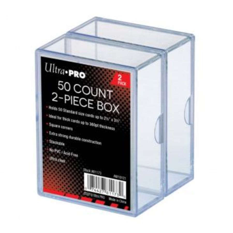 Ultra Pro: Box - 50Ct 2 Piece 2 Pack 81173 – GameRoomPlaza