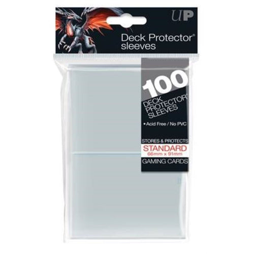 Gaming Card Sleeve - Ultra Pro: Pro-Gloss Standard Deck Protector - Clear 100Ct