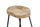 Ela 30 Inch Mango Wood Bar Stool Saddle Seat Iron Frame Brown and Black UPT-37900 - The Urban Port