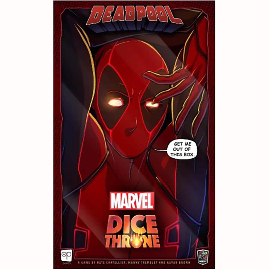 Usaopoly Inc -  Dice Throne: Marvel: Deadpool Deluxe Expansion Pre-Order