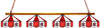 SOUTH CAROLINA 4-LIGHT GAME TABLE LIGHT - USC-480GL