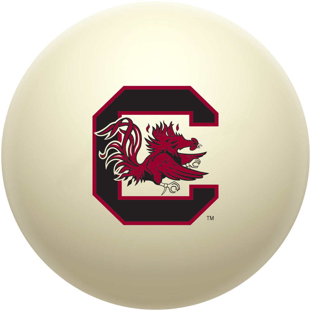 SOUTH CAROLINA CUE BALL WHITE - USCBBC100X